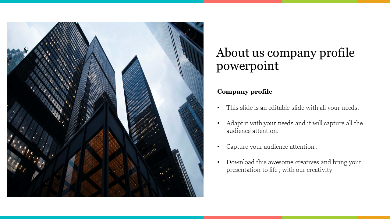 about us company profile powerpoint